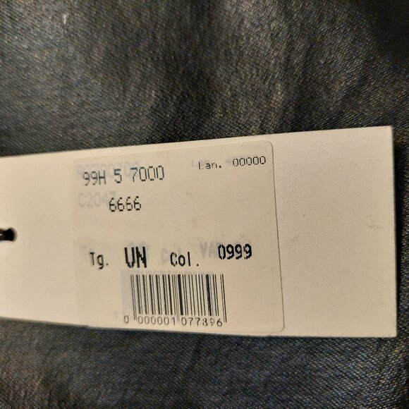 John Richmond Dual-Tone Coated Denim Front & Blue Denim Back Jeans Sz 28 NWT - Picture 10 of 10